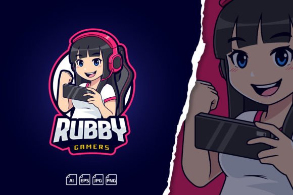 Building a Bold Identity with the Red Rubby Gamer Mascot Logo