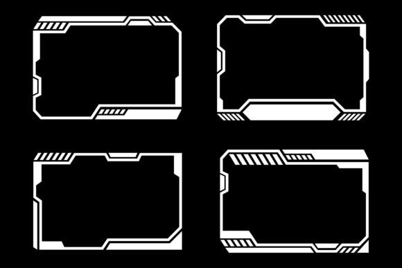 Designing Your Virtual Identity with Hud Frames Futuristic Cyberpunk