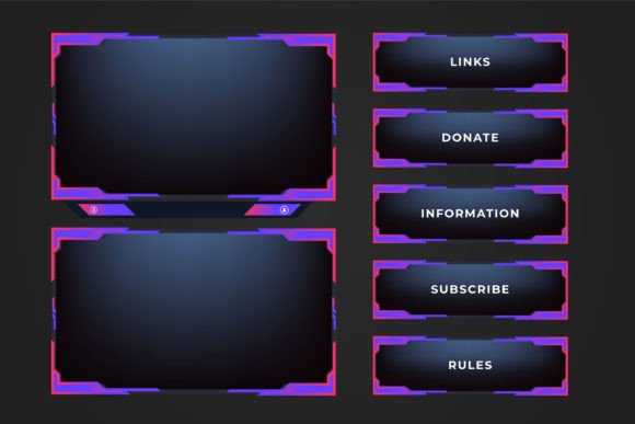 The Role and Impact of Live Streaming Frame Decoration Vector Files