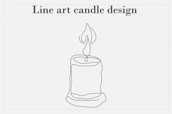 The Strategic Power of Line Art Candle Design