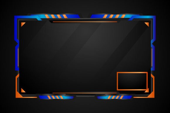 The Visual Power of Abstract Blue and Orange Overlay Live in Modern Design