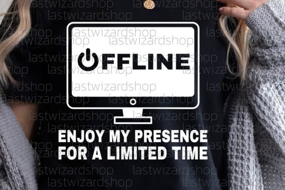Turn Your Love for Gaming into Custom Creations with Offline Enjoy My Presence Gamer Svg