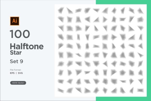 Why Designers Keep Coming Back to the Stars Shape Halftone Background 100-9