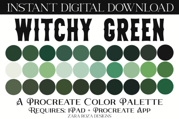 Why the Witchy Green Procreate Color Palette Is Reshaping Digital Art Aesthetics This Season