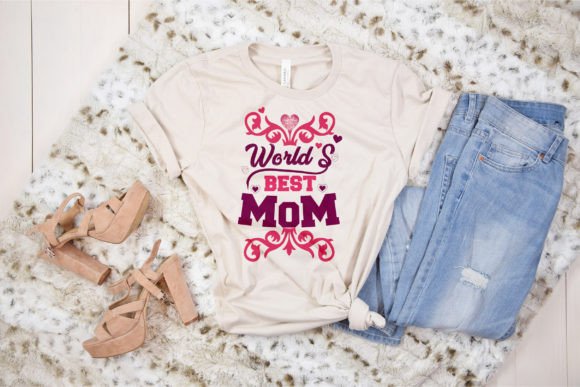 World's Best Mom Typography T-shirt SVG: Making the Most of Your Design