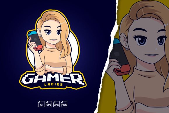 Your Channel’s Visual Signature: The Gamer Ladies Logo for Streamer